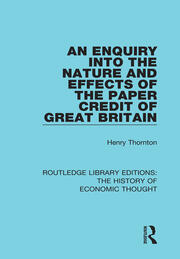 An Enquiry into the Nature and Effects of the Paper Credit of Great Britain book cover