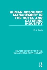 Human Resource Management in the Hotel and Catering Industry book cover