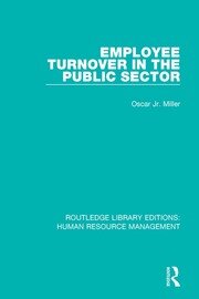 Employee Turnover in the Public Sector book cover