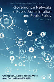 Governance Networks in Public Administration and Public Policy book cover