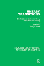 Uneasy Transitions: Disaffection in Post-Compulsory Education and Training book cover
