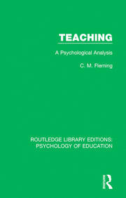 Teaching: A Psychological Analysis book cover