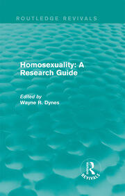 Routledge Revivals: Homosexuality: A Research Guide (1987) book cover