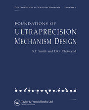 Foundations of Ultra-Precision Mechanism Design book cover