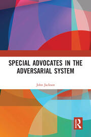 Special Advocates in the Adversarial System book cover