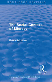 Routledge Revivals: The Social Context of Literacy (1986) book cover