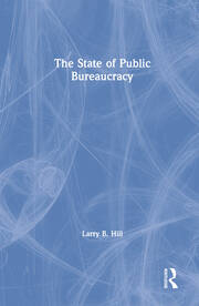 The State of Public Bureaucracy book cover