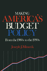 Making America's Budget Policy from the 1980's to the 1990's book cover
