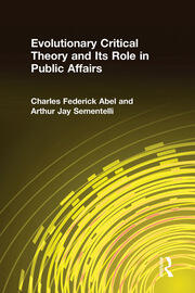 Evolutionary Critical Theory and Its Role in Public Affairs book cover