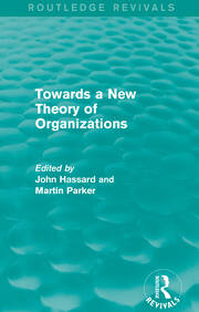 Routledge Revivals: Towards a New Theory of Organizations (1994) book cover