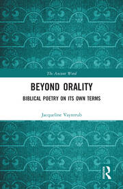 Beyond Orality: Biblical Poetry on its Own Terms book cover