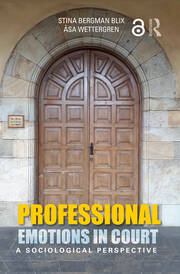 Professional Emotions in Court: A Sociological Perspective book cover