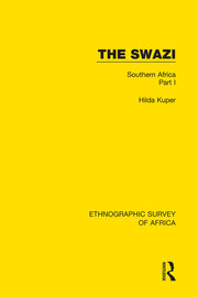 The Swazi: Southern Africa Part I book cover