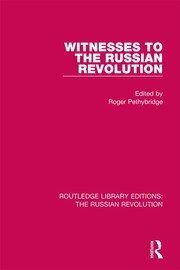 Witnesses to the Russian Revolution book cover