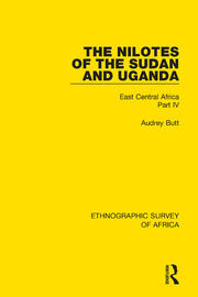 The Nilotes of the Sudan and Uganda: East Central Africa Part IV book cover