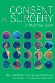 Consent in Surgery: A Practical Guide book cover