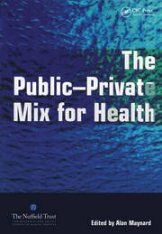 The Public Private Mix for Health book cover