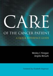 Care of the Cancer Patient: A Quick Reference Guide book cover