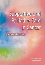 Supportive and Palliative Care in Cancer: An Introduction book cover