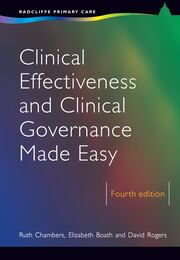 Clinical Effectiveness and Clinical Governance Made Easy book cover