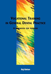 Vocational Training in General Dental Practice: The Handbook for Trainers book cover