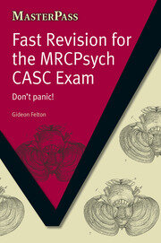 Fast Revision for the MRCPsych CASC Exam: Don't Panic! book cover
