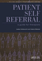 Patient Self Referral: A Guide for Therapists book cover