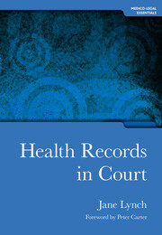 Health Records in Court book cover