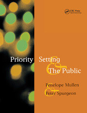 Priority Setting and the Public book cover