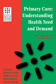 Primary Care: Understanding Health Need and Demand book cover