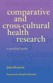 Comparative and Cross-Cultural Health Research: A Practical Guide book cover