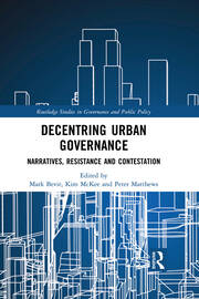 Decentring Urban Governance: Narratives, Resistance and Contestation book cover
