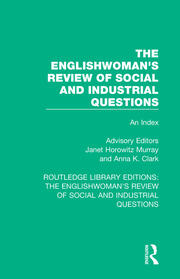 The Englishwoman's Review of Social and Industrial Questions: An Index book cover