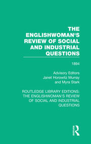 The Englishwoman's Review of Social and Industrial Questions: 1894 book cover