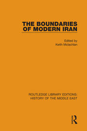 The Boundaries of Modern Iran book cover