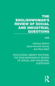 The Englishwoman's Review of Social and Industrial Questions: 1888 book cover