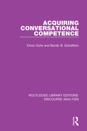Acquiring conversational competence book cover