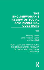 The Englishwoman's Review of Social and Industrial Questions: 1886 book cover