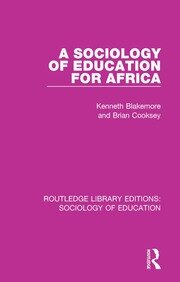 A Sociology of Education for Africa book cover