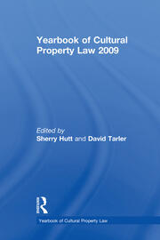 Yearbook of Cultural Property Law 2009 book cover