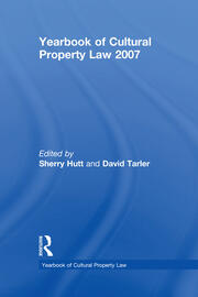 Yearbook of Cultural Property Law 2007 book cover