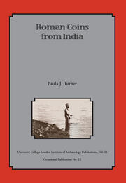 Roman Coins from India book cover