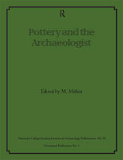 Pottery and the Archaeologist book cover