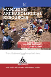 Managing Archaeological Resources: Global Context, National  Programs, Local Actions book cover