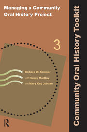 Managing a Community Oral History Project book cover