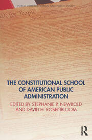 The Constitutional School of American Public Administration book cover