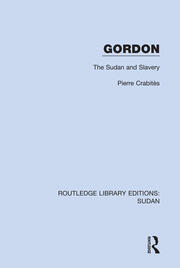 Gordon: The Sudan and Slavery book cover