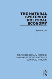 The Natural System of Political Economy book cover