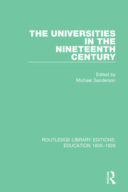 The Universities in the Nineteenth Century book cover