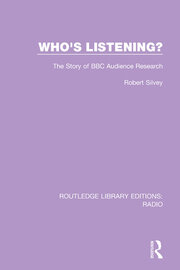Who's Listening?: The Story of BBC Audience Research book cover